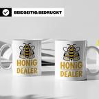 Honig Dealer Tasse für Imker, lustiges Bienenzüchter Geschen – Weiß [farbe:weiß]