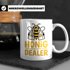 Honig Dealer Tasse für Imker, lustiges Bienenzüchter Geschen – Weiß [farbe:weiß]