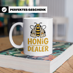 Honig Dealer Tasse für Imker, lustiges Bienenzüchter Geschen – Weiß [farbe:weiß]