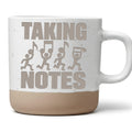 Musik Tasse Taking Notes - Lustiges Geschenk für Musiker - Noten Worts – Bild 1
