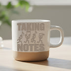 Musik Tasse Taking Notes - Lustiges Geschenk für Musiker - Noten Worts – Bild 6
