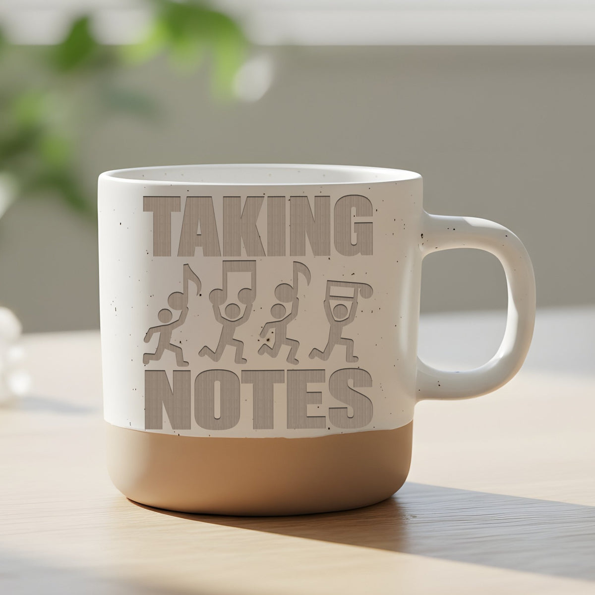 Musik Tasse Taking Notes - Lustiges Geschenk für Musiker - Noten Worts – Bild 6