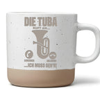 Tuba Tasse Die Ruft An Ich Muss Geh'n - Lustiges Geschenk für Musiker  – Bild 1