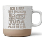 Tuba Tasse Papa zu sein Spruch - Lustiges Geschenk für Väter Tubisten  – Bild 1