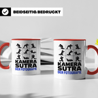Kamera Sutra Tasse - Fotografie Stellungen Geschenk - Lustiges Fotografen Zubehör für Foto Liebhaber, Kamera Equipment Gadget Geschenkidee