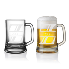 Personalisiertes Bierkrug mit Monogramm – Elegantes Geschenk für Männer, Monogramm Z Bierkrug für Zuverlässige Freunde, Ideal für Geburtstagsgeschenke
