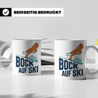 Bock auf Ski Tasse lustig für Skifahrer & Wintersportler | K – Weiß [farbe:weiß]