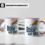 Bock auf Ski Tasse lustig für Skifahrer & Wintersportler | K – Rosa [farbe:rosa]