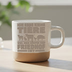Vegan Tasse Ich Esse Keine Tiere - Geschenk für Vegetarier - Mein Körp – Bild 6