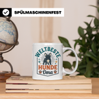 Weltbeste Hunde Oma Tasse mit Französischer Bulldogge Motiv, – Weiß [farbe:weiß]