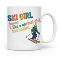 Ski Girl Tasse lustig, Definition Skifahrerin Kaffeebecher,  – Weiß [farbe:weiß]
