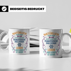 Französische Bulldogge Tasse mit Spruch Ohne Frenchie Leben  – Weiß [farbe:weiß]
