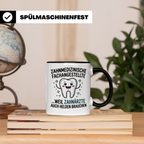 Zahnmedizinische Fachangestellte Tasse - ZFA Held - Zahnarzt Helfer - Geschenkidee für Zahnarzthelferin - Zahnarztpraxis Mitarbeiter