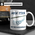 Querflöte Tasse Mein Stab hat mich auserwählt, lustiges Gesc – Weiß [farbe:weiß]