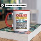 Schädlingsbekämpfer Tasse mit Spruch | Geschenk für Kammerjä – Rot [farbe:rot]