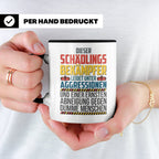 Schädlingsbekämpfer Tasse mit Spruch | Geschenk für Kammerjä – Schwarz [farbe:schwarz]