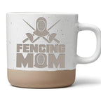 Fechten Tasse Fencing Mom - Geschenk für Fechterin Mama - Degen Sport  – Bild 1