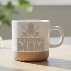 Fechten Tasse Fencing Mom - Geschenk für Fechterin Mama - Degen Sport  – Bild 6