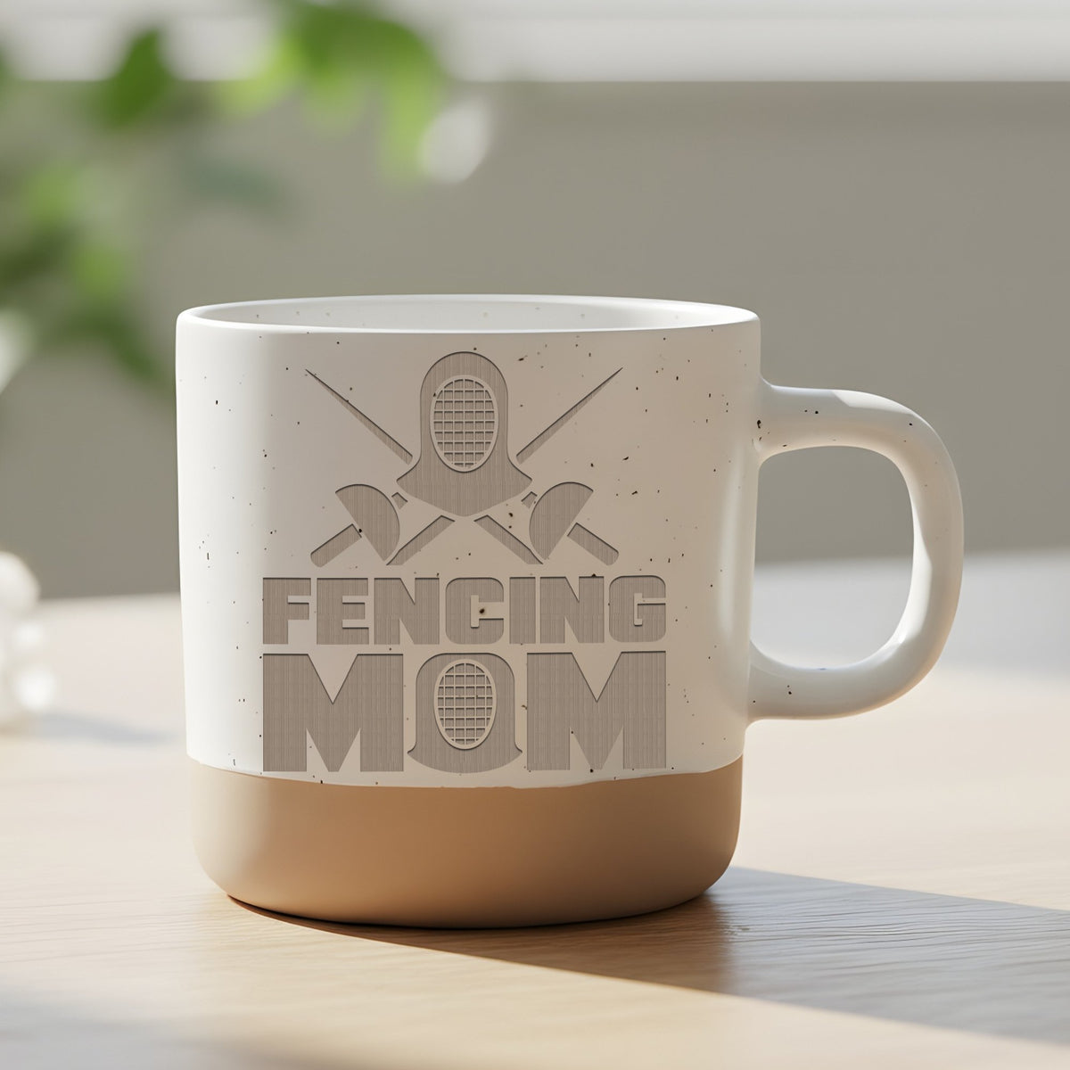 Fechten Tasse Fencing Mom - Geschenk für Fechterin Mama - Degen Sport  – Bild 6