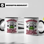 Kammerjäger Tasse lustig mit Spruch Schädlingsbekämpfer Kaff – Schwarz [farbe:schwarz]