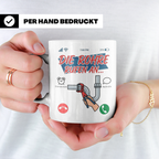 Klempner Tasse mit Spruch Die Rohre rufen an, Geschenk für I – Weiß [farbe:weiß]
