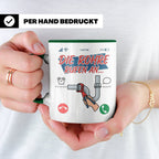 Klempner Tasse mit Spruch Die Rohre rufen an, Geschenk für I – Grün [farbe:grün]
