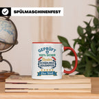 Schädlingsbekämpfer Tasse Geschenk für Kammerjäger, Bester d – Rot [farbe:rot]