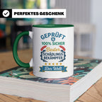 Schädlingsbekämpfer Tasse Geschenk für Kammerjäger, Bester d – Grün [farbe:grün]