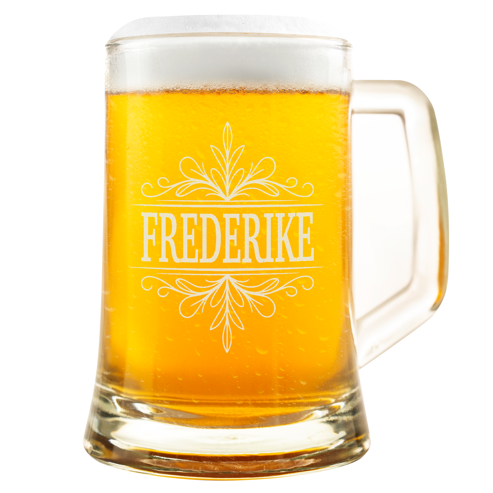 Personalisiertes Design Mit Wunschnamen Bierkrüge – Elegantes Geschenk mit Wunschname, ideal für Männer, Geburtstage & besondere Anlässe