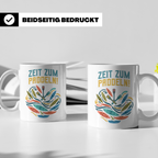 Paddeln Tasse mit Spruch Zeit zum Paddeln! Kajak Kanu Kaffee – Weiß [farbe:weiß]