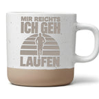 Läufer Tasse Mir Reichts Ich Geh Laufen - Lustiges Geschenk für Jogger – Bild 1