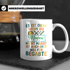 Maler Tasse mit Spruch 'Was für Begabte' | Künstler Geschenk – Weiß [farbe:weiß]