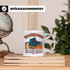 Rollerblading Tasse Is My Jam, Retro Rollschuh Design, 70er  – Weiß [farbe:weiß]