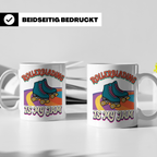 Rollerblading Tasse Is My Jam, Retro Rollschuh Design, 70er  – Weiß [farbe:weiß]