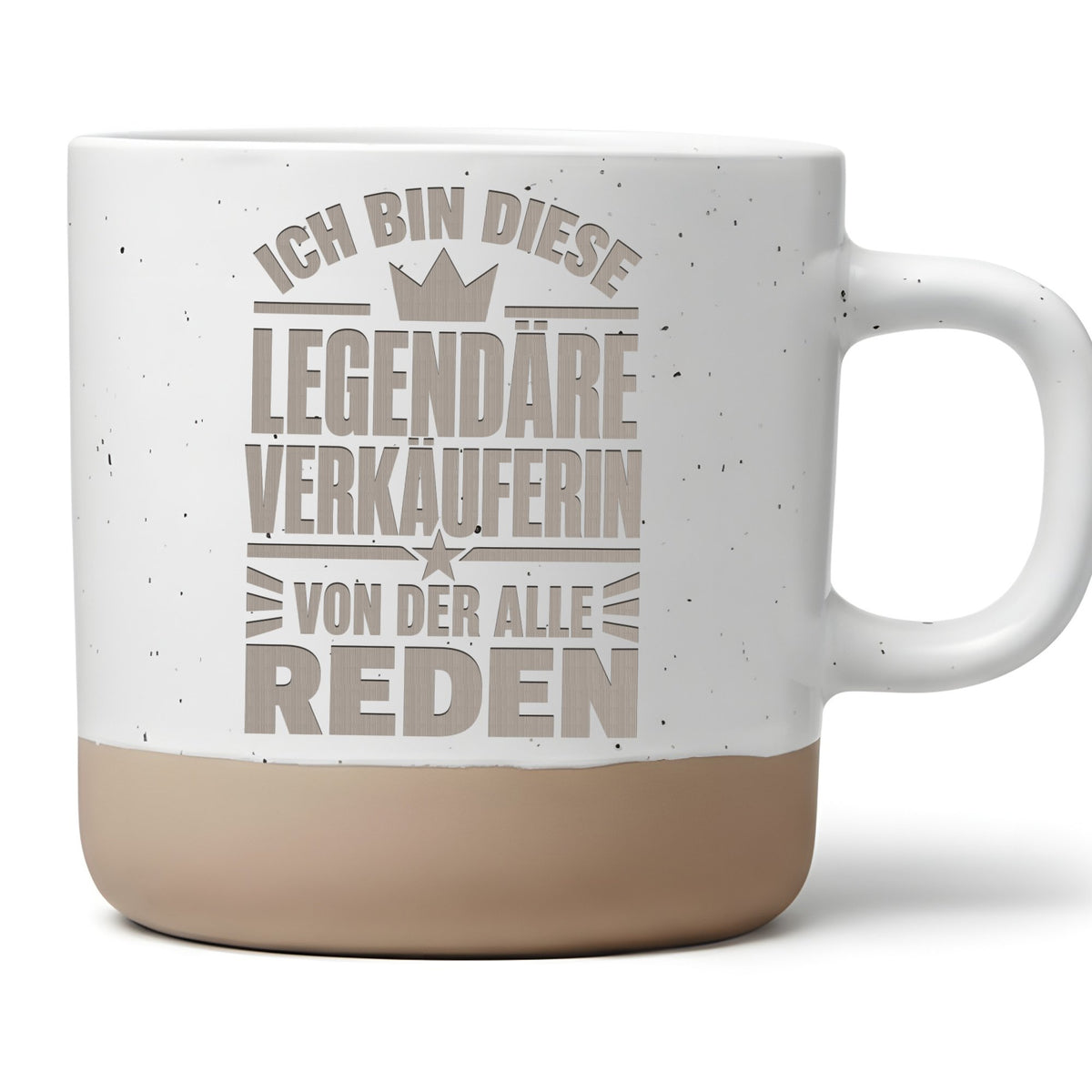 Verkäuferin Tasse Legendäre von der Alle Reden - Lustiges Geschenk für – Bild 1