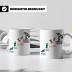 Wingfoil Tasse Lustige Arbeitswoche bis Freitag, Wing Surfen – Weiß [farbe:weiß]