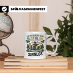 Biathlon Tasse mit Spruch Wochenende ohne Biathlon sinnlos | – Weiß [farbe:weiß]