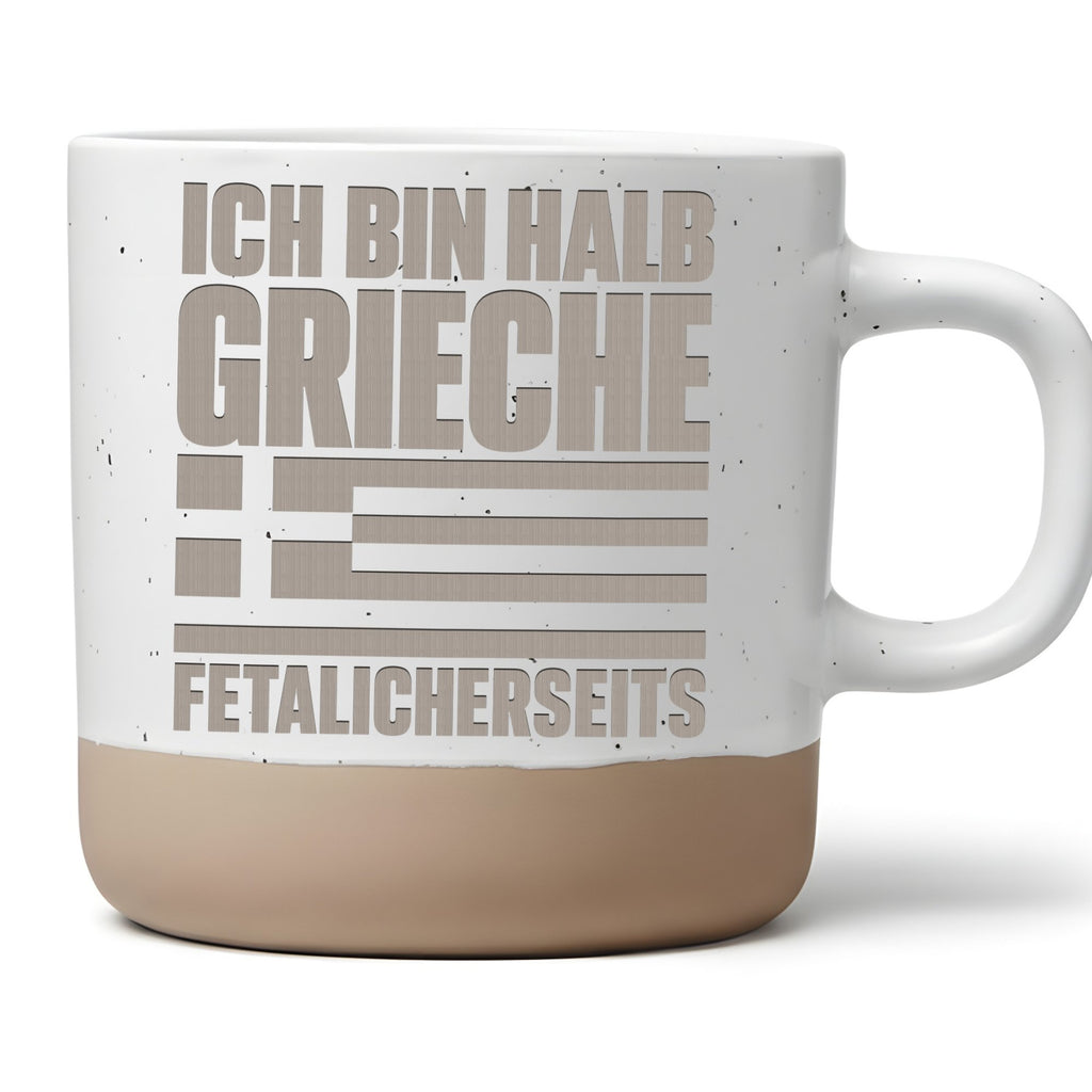 Grieche Tasse Fetalicherseits - Lustiges Geschenk für Griechenland Fan – Bild 1