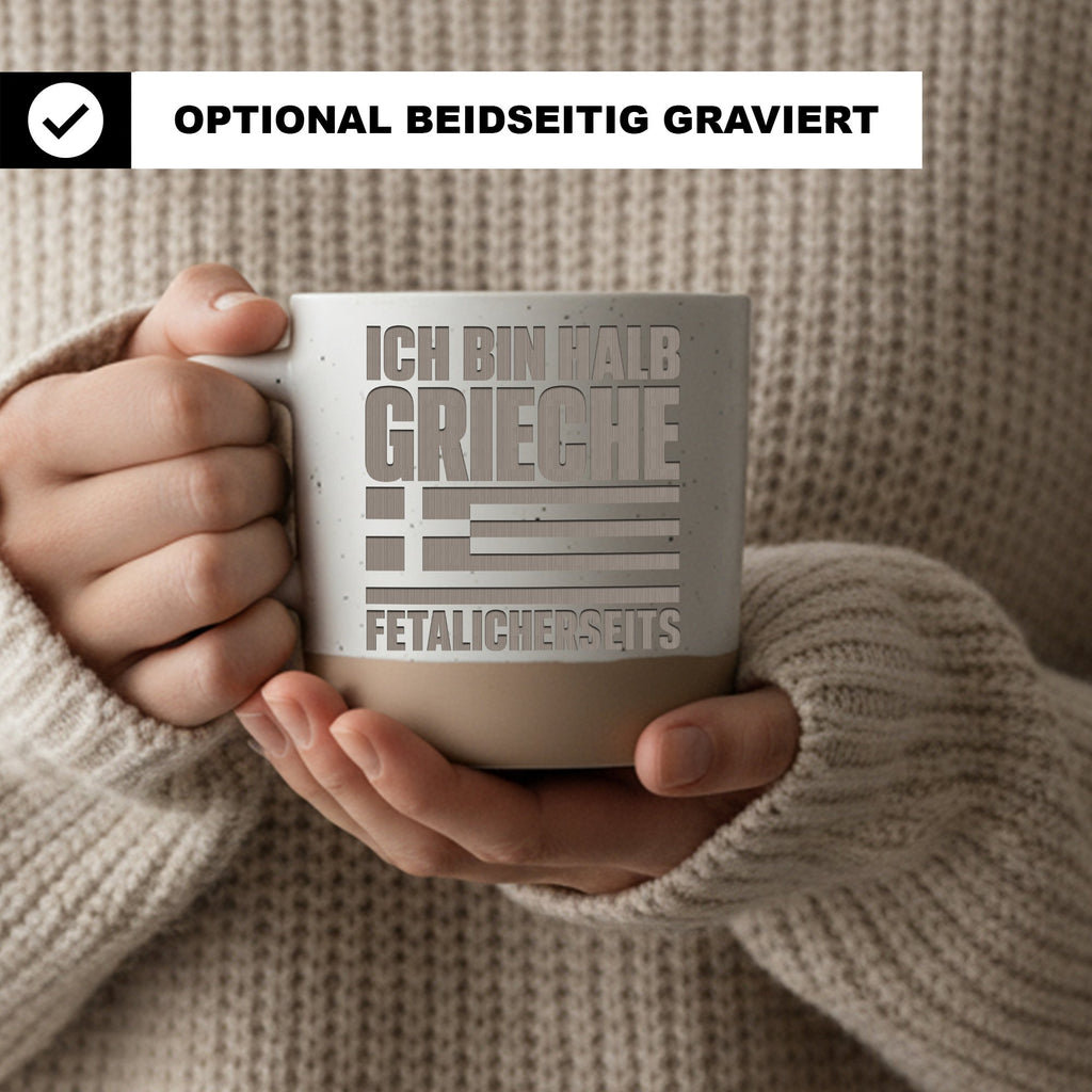 Grieche Tasse Fetalicherseits - Lustiges Geschenk für Griechenland Fan – Bild 2