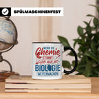 Chemie Biologie Tasse mit Spruch für Wissenschaftler, Chemik – Schwarz [farbe:schwarz]