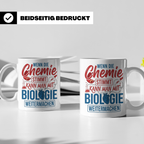 Chemie Biologie Tasse mit Spruch für Wissenschaftler, Chemik – Weiß [farbe:weiß]