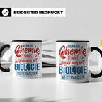 Chemie Biologie Tasse mit Spruch für Wissenschaftler, Chemik – Schwarz [farbe:schwarz]