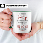 Kollege Unmöglich Tasse - Geschenkidee Büro, Job Kollegen, Sarkasmus Spruch, Wichteln, Abschiedsgeschenk Kollegin - Bürotasse lustig