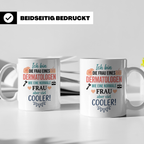 Frau eines Dermatologen Tasse mit Spruch | Geschenk für Haut – Weiß [farbe:weiß]