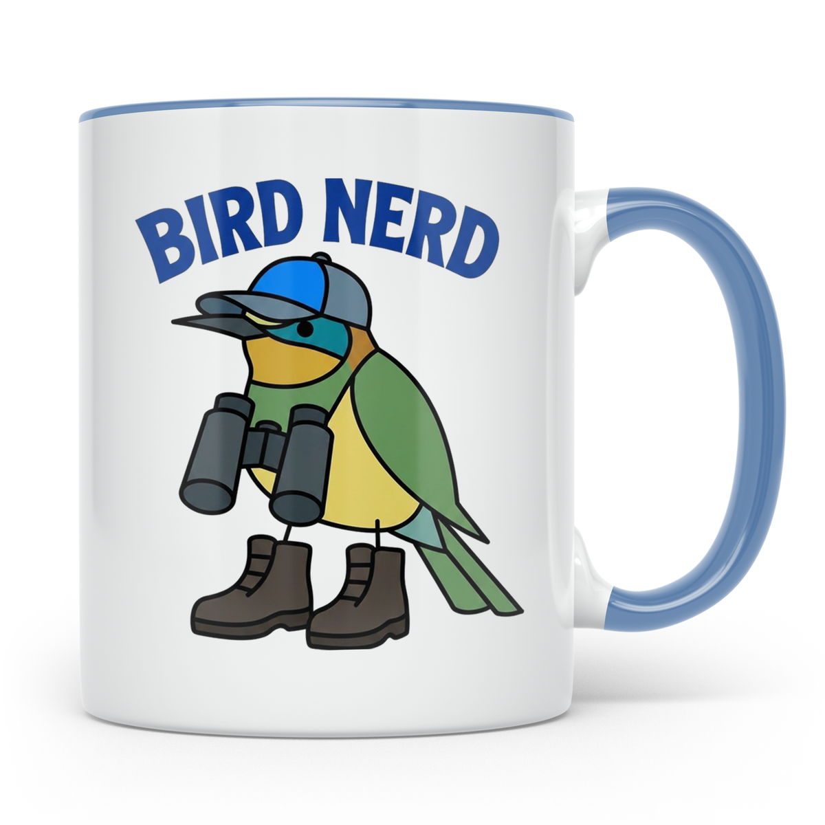 Bird Nerd Tasse für Vogelbeobachter, lustiges Birder Geschen – Blau [farbe:blau]