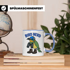 Bird Nerd Tasse für Vogelbeobachter, lustiges Birder Geschen – Blau [farbe:blau]