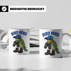 Bird Nerd Tasse für Vogelbeobachter, lustiges Birder Geschen – Weiß [farbe:weiß]