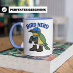 Bird Nerd Tasse für Vogelbeobachter, lustiges Birder Geschen – Blau [farbe:blau]