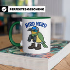 Bird Nerd Tasse für Vogelbeobachter, lustiges Birder Geschen – Grün [farbe:grün]