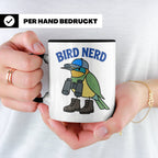 Bird Nerd Tasse für Vogelbeobachter, lustiges Birder Geschen – Schwarz [farbe:schwarz]